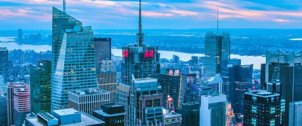 Skyline with H&M building